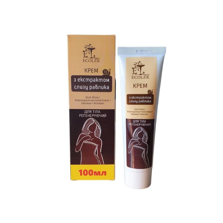 Kép Testregeneráló krém csiganyálkakivonattal - 100 ml - Ecolek