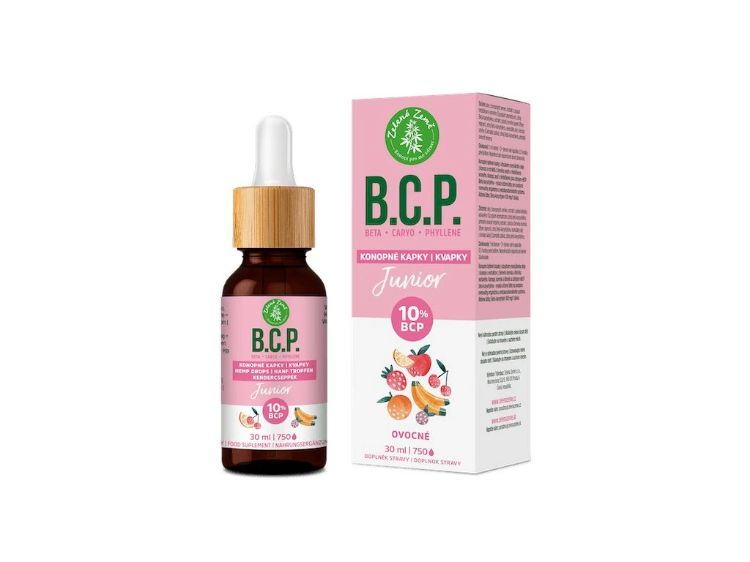 Kép Kendercseppek BCP Juniorral – 30 ml – Zelená Země