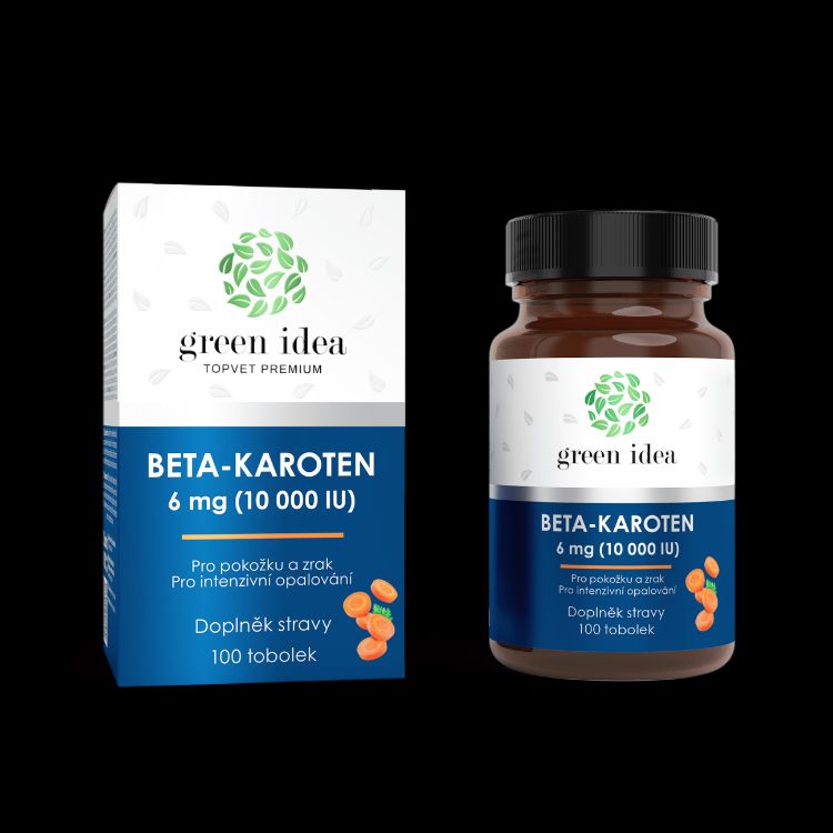 Kép Beta-karotin - kapszulák 100 db - Green idea