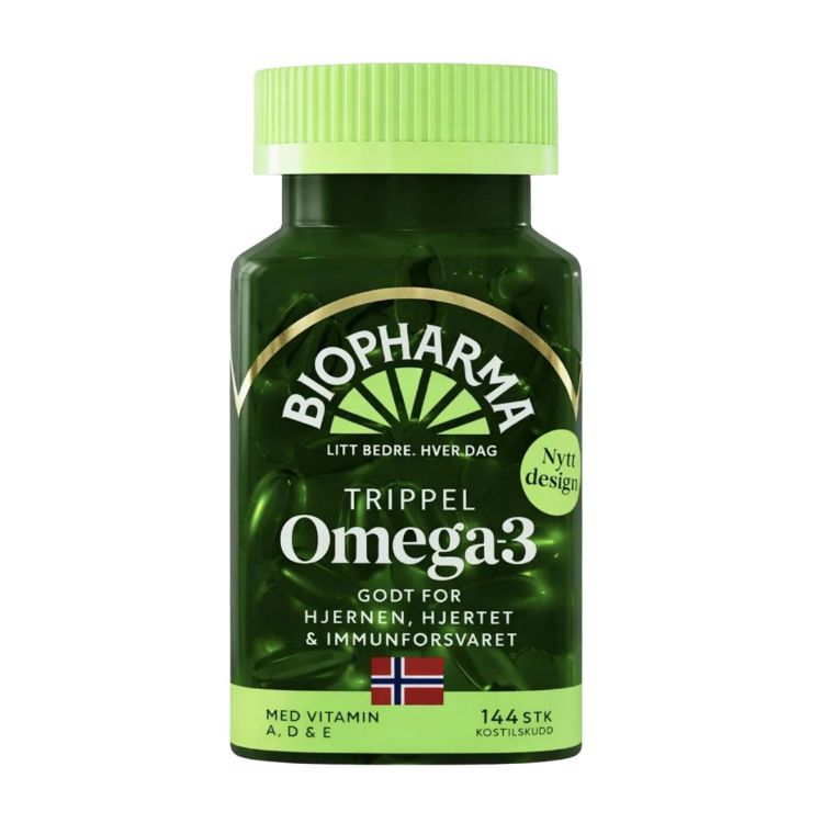 Kép Trippel Omega 3 - Biopharma - 144 kapszula