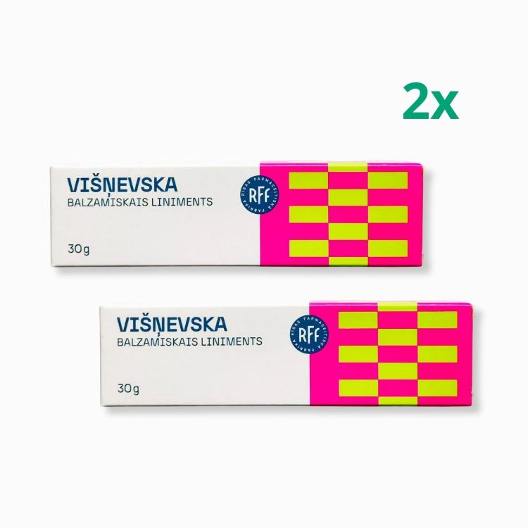 Kép Akciós készlet: 2x Vishnevsky Bőr Revitalizáló Balzsam - 30g - RFF