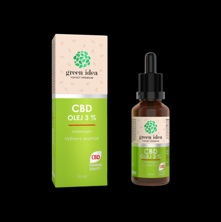 Kép CBD olaj 3% 10 ml - Green idea