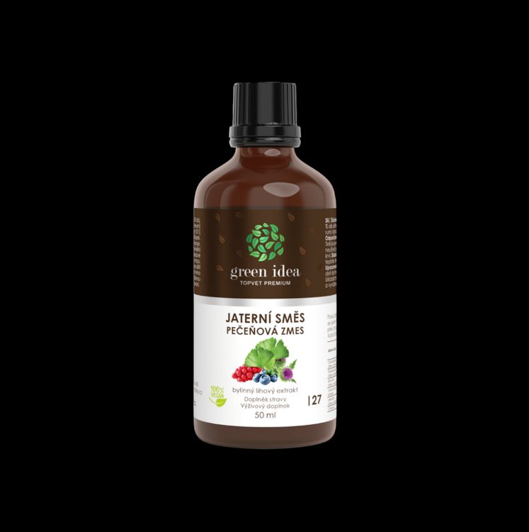 Kép Májkeverék (HEPAMIX) tinktúra – cseppek 50 ml – Green idea