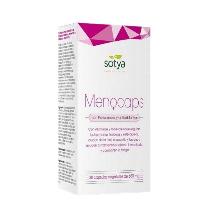 Kép MenoCaps menopauza táplálékkiegészítő - 30 kapszula - Sotya