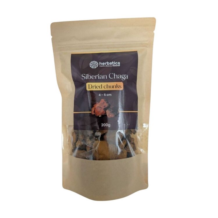 Kép Chaga szibériai szárított darabok (4-5 cm) - 200g - Herbatica
