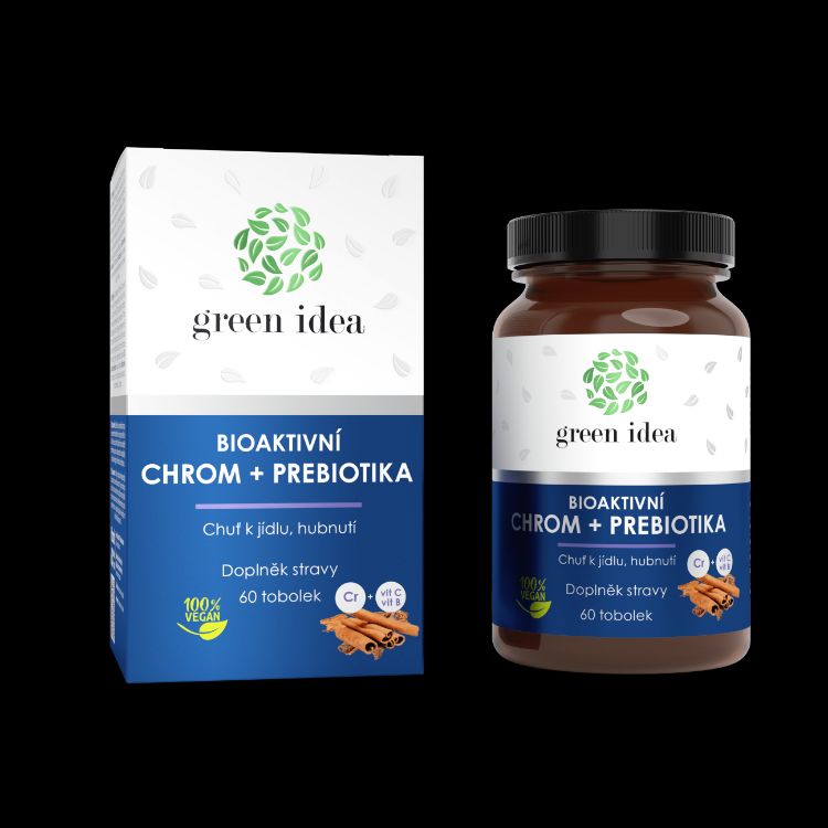 Kép Bioaktív króm + prebiotikum - 60 db kapszula - Green idea