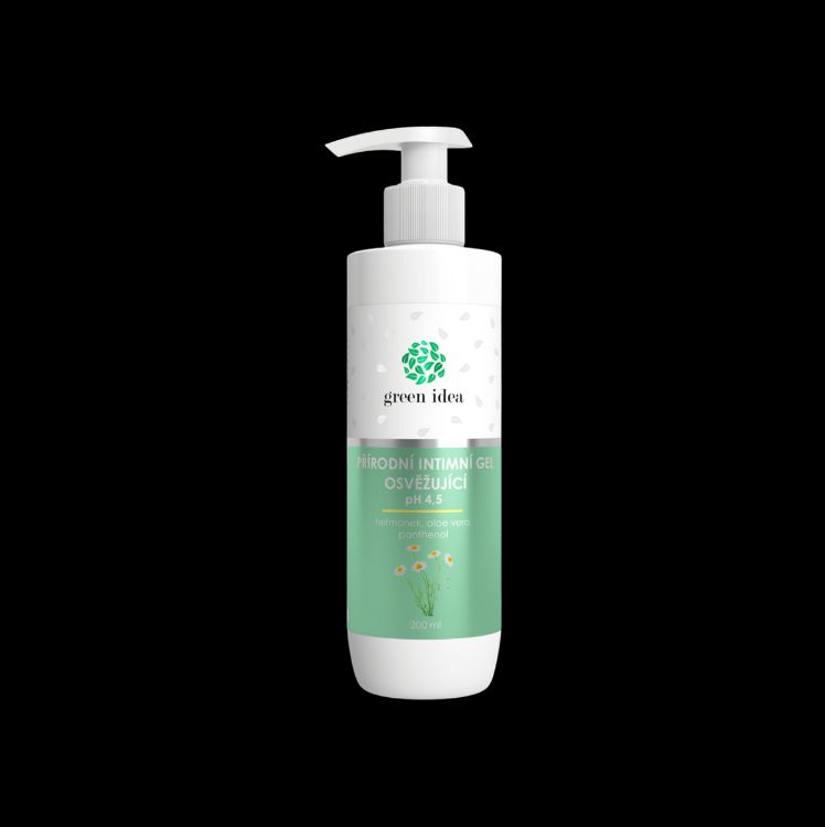 Kép Természetes intim gél – frissítő 200 ml – Green idea