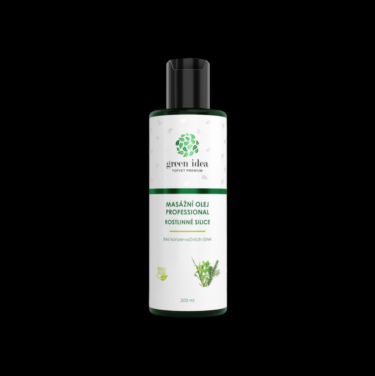 Kép Növényi illóolaj masszázsolaj 200 ml - Green idea