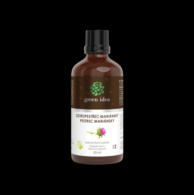 Kép Máriatövis tinktúra - cseppek 50 ml - Green idea
