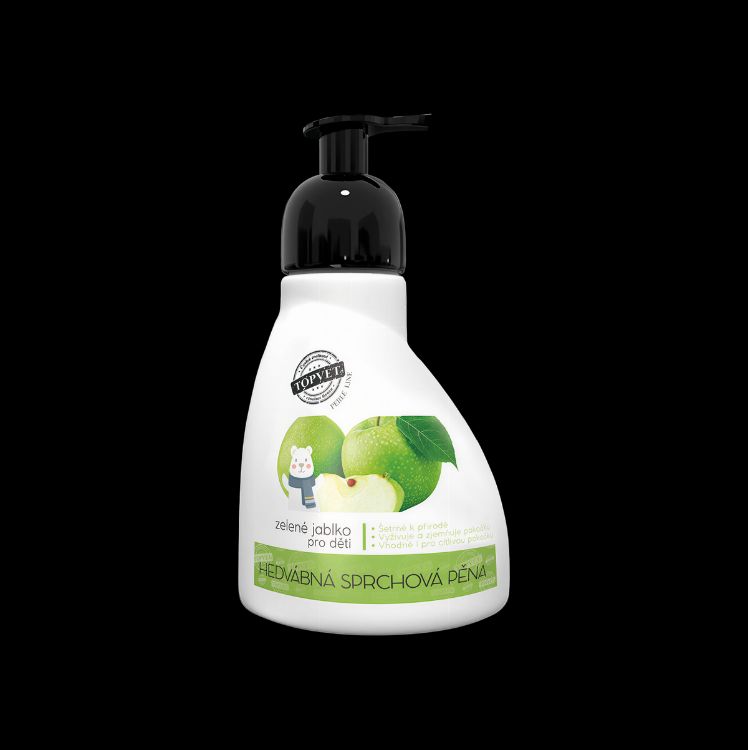 Kép Zöldalmás zuhanyhab – gyermekek számára is alkalmas 300 ml – Green idea