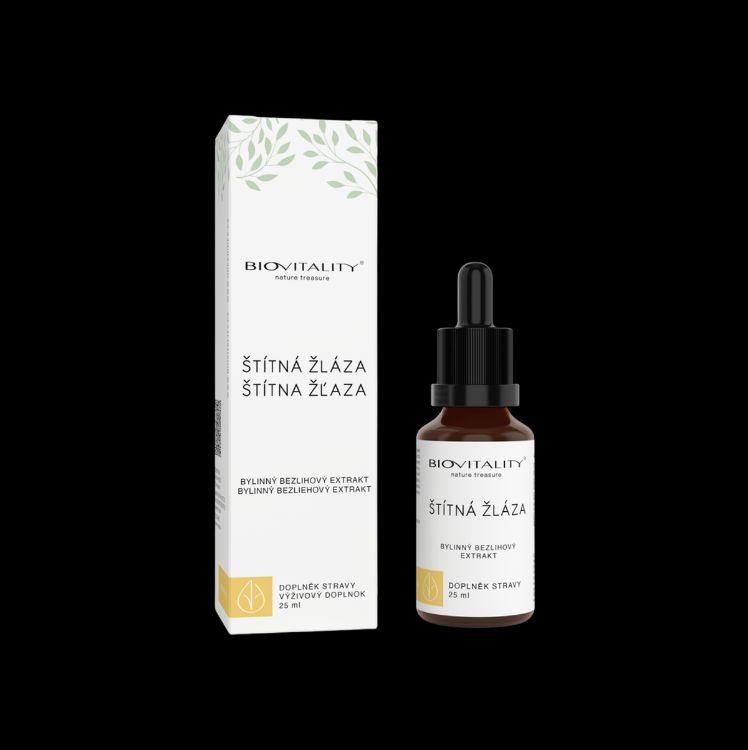 Kép Pajzsmirigy alkoholmentes tinktúra – cseppek 25 ml – Green idea