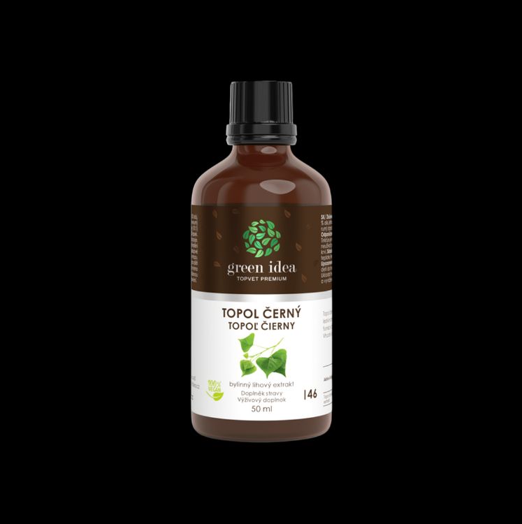 Kép Fekete nyárfa tinktúra - cseppek 50 ml - Green idea