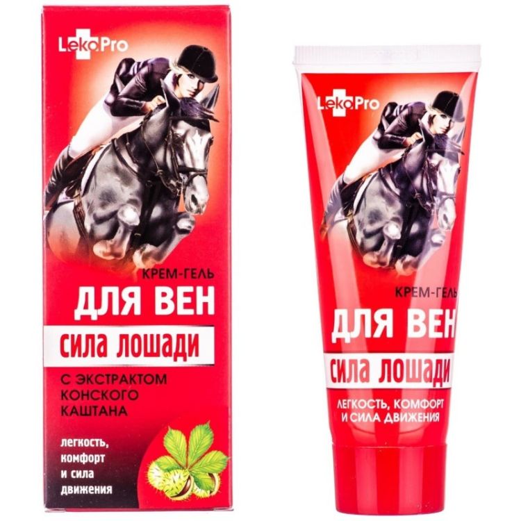 Kép LekoPro LÓERŐ vénakrém - 75ml -LekoPro