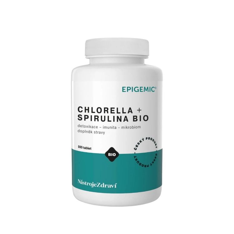 Kép Chlorella + Spirulina BIO – 800 tabletta – Epigemic®