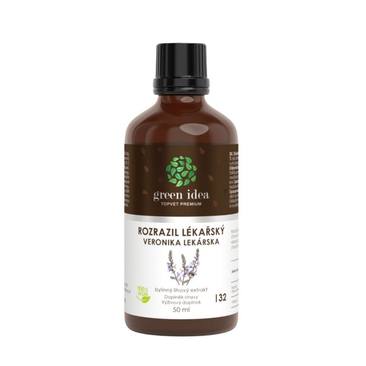 Kép Orvosi veronika tinktúra - cseppek 50 ml - Green idea
