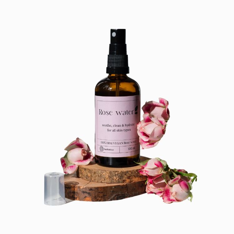 Kép 100% BIO természetes rózsavíz - Herbatica - 100 ml Kötet: 50 ml