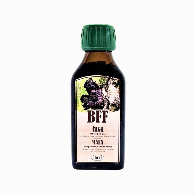 Kép Chaga kivonat belsőleges oldat készítéséhez, 100 ml - BFF