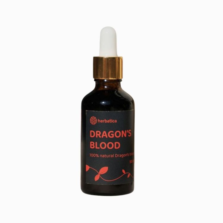 Kép Herbatica Sárkányvér – természetes gyanta Ecuadorból – cseppek 50 ml