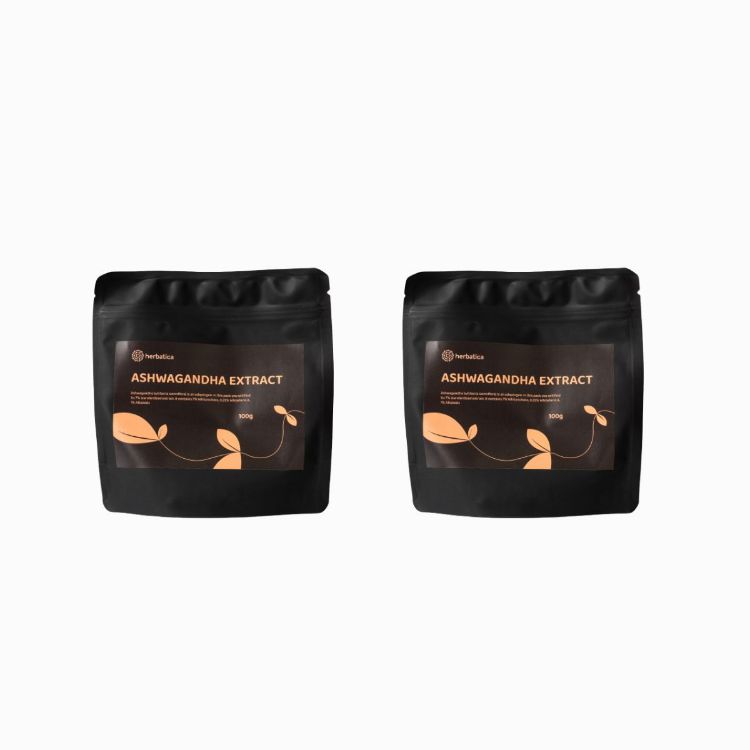 Kép Kedvezményes szett: 2 x Ashwagandha gyökérpor, 7%-os kivonat – 100 g - Herbatica