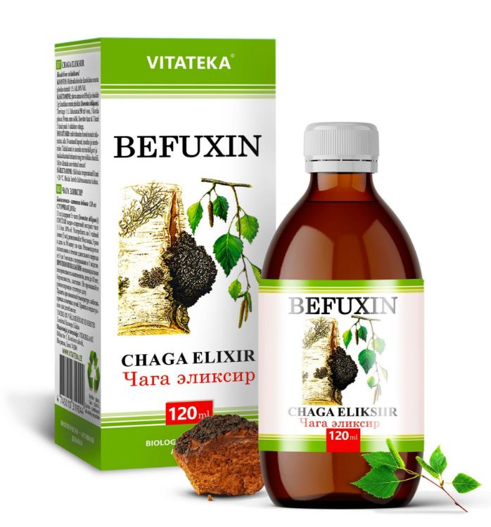 Kép Befuxin – chaga kivonat – 120 ml – Vitateka