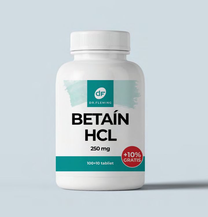 Kép Betaín HCL – 110 tabletta – Dr. Fleming
