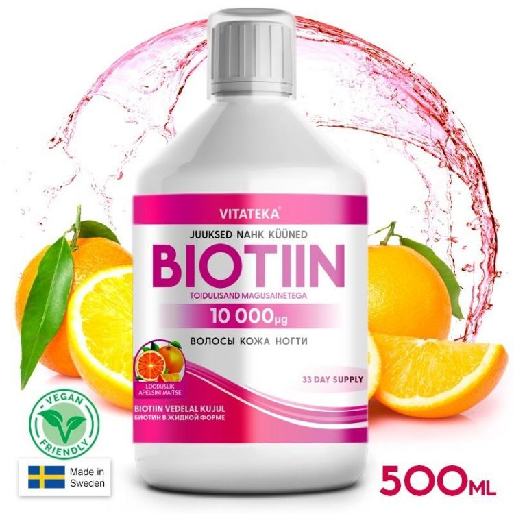 Kép Biotin 10 000 mikrogramm 500 ml - Vitateka