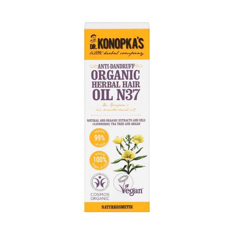 Kép Dr. Konopka's №37 gyógynövényes hajolaj - 30 ml