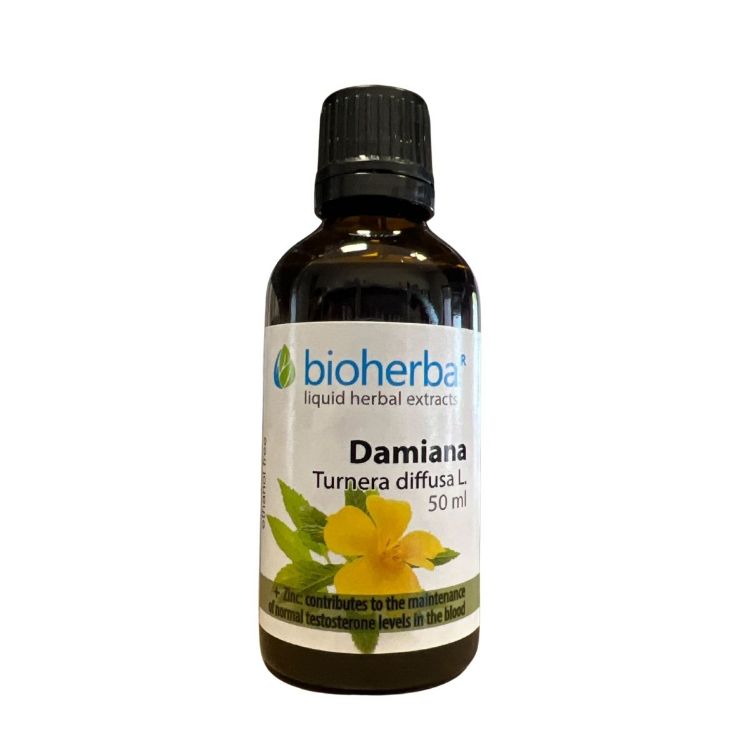 Kép Bioherba Damiána cseppek – tinktúra – 50 ml