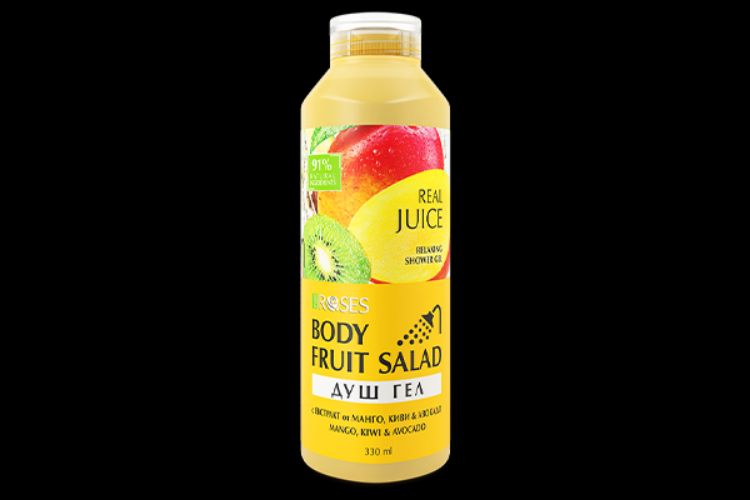 Kép FRUIT SALAD – Mango, kiwi és avokádó természetes tusfürdő 330 ml - NATURE OF AGIVA