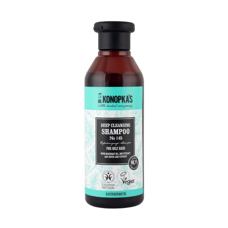Kép Dr. Konopka's №145 mélytisztító sampon zsíros hajra – 280 ml