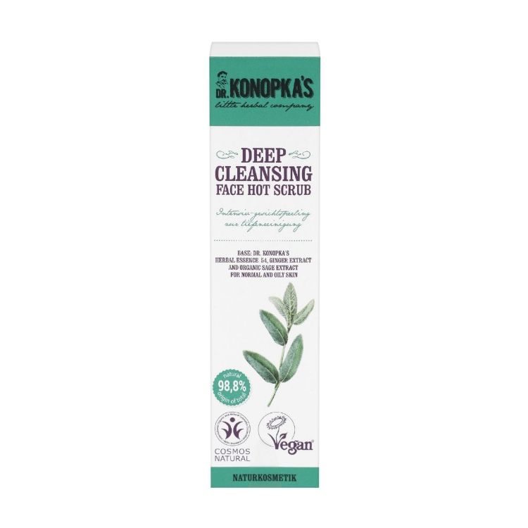 Kép Dr. Konopka's melegítő arcradír mélytisztításhoz - 75 ml