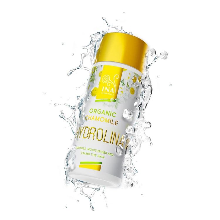 Kép HYDROLINA – organikus kamillavíz ekcémára és irritált bőrre – 150 ml – INA Essentials