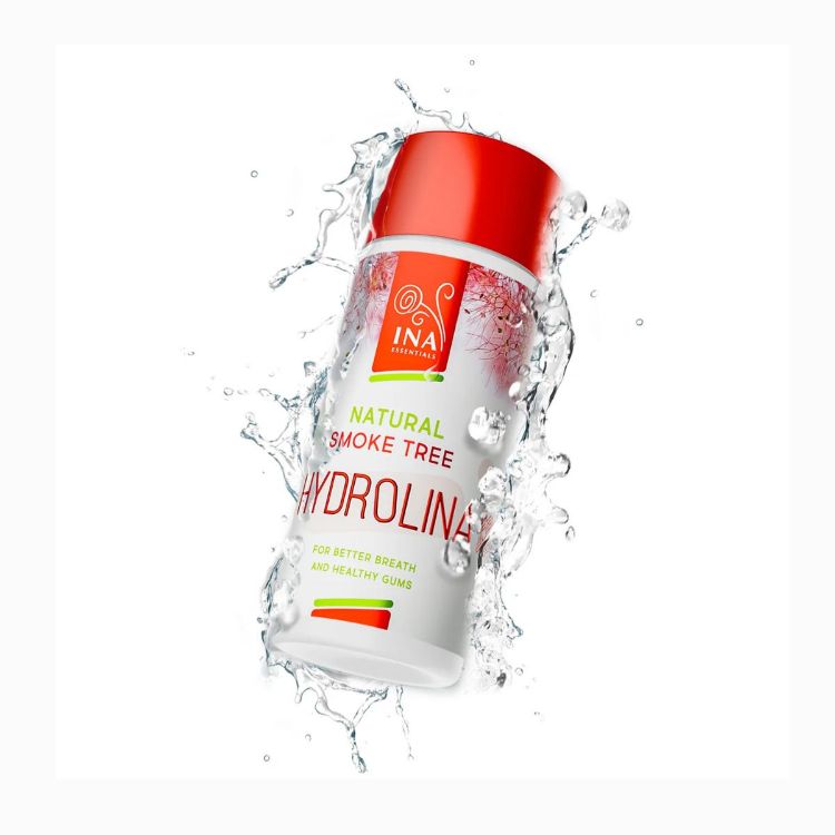 Kép HYDROLINA - cserszömörcés szájvíz vérző ínyre és kellemetlen leheletre - 150 ml - INA Essentials