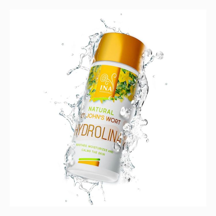 Kép INA Essentials HYDROLINA orbáncfűvíz pikkelysömörre hajlamos és irritált bőrre – 150 ml