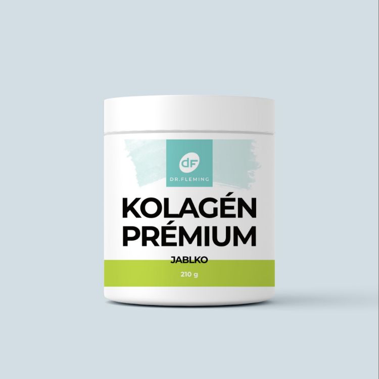 Kép Dr. Fleming Prémium kollagén alma ízben – 210 g por