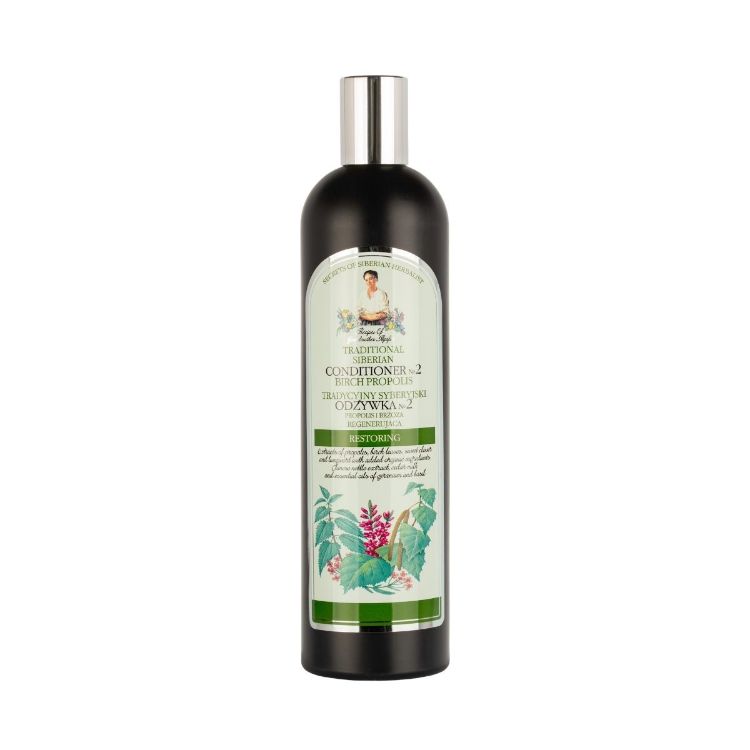 Kép Babička Agafia №2 hajkondicionáló nyírpropolisszal, 550 ml