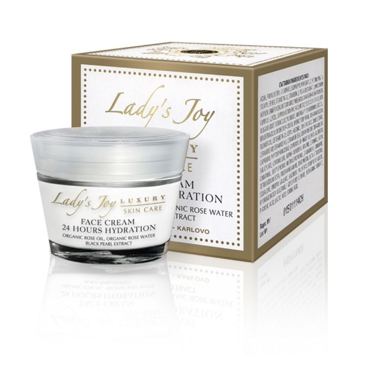 Kép LADY’S JOY LUXURY 24H hidratáló arckrém 50 ml - Bulgarian Rose Karlovo