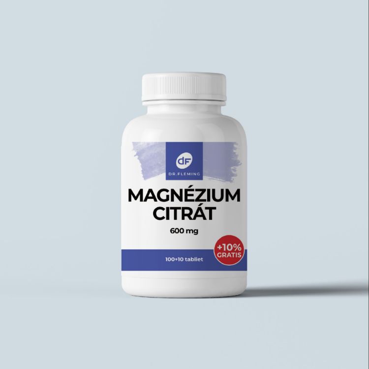 Kép Dr. Fleming Magnézium-citrát 600 mg – 110 tabletta