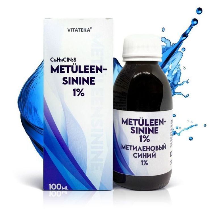 Kép Metilénkék 1% – vizes oldat – 100 ml – Vitateka