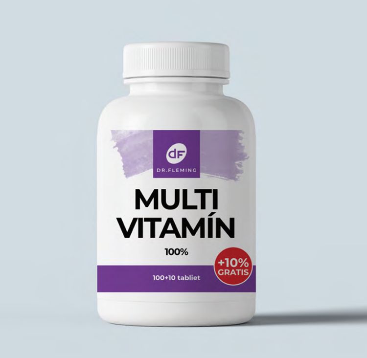 Kép Dr. Fleming Multivitamin 100% – 110 tabletta