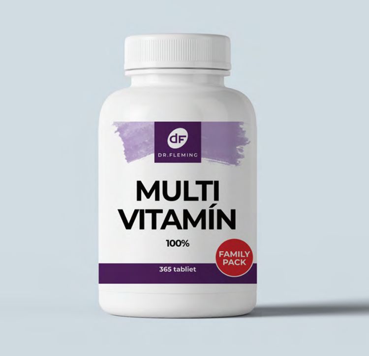 Kép Dr. Fleming Multivitamin 100% – 365 tabletta