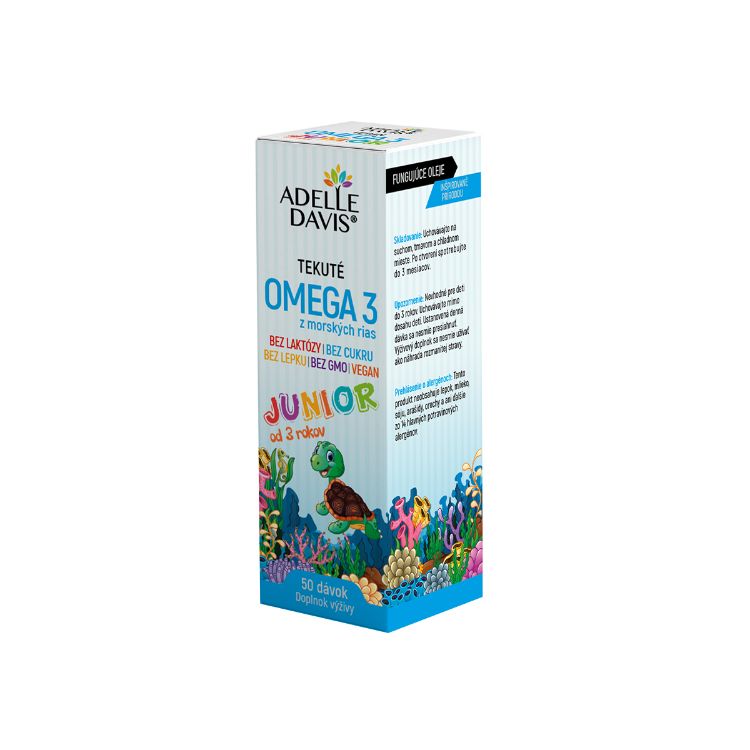 Kép Omega 3 tengeri algából JUNIOR 50 adag - Adelle Davis