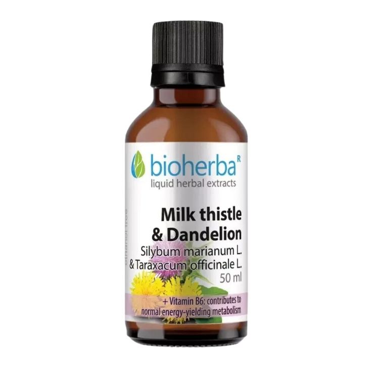 Kép Máriatövis és gyermekláncfű cseppek – tinktúra – 50 ml – Bioherba