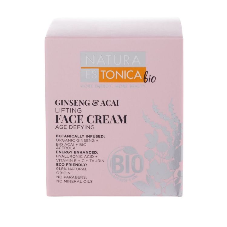 Kép Natura Estonica ginzenges-acai arckrém – 50 ml