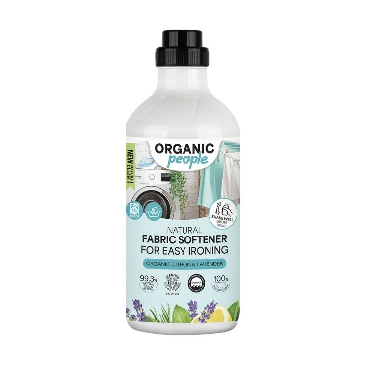 Kép Organic People természetes öblítő a könnyebb vasalásért - 1000 ml