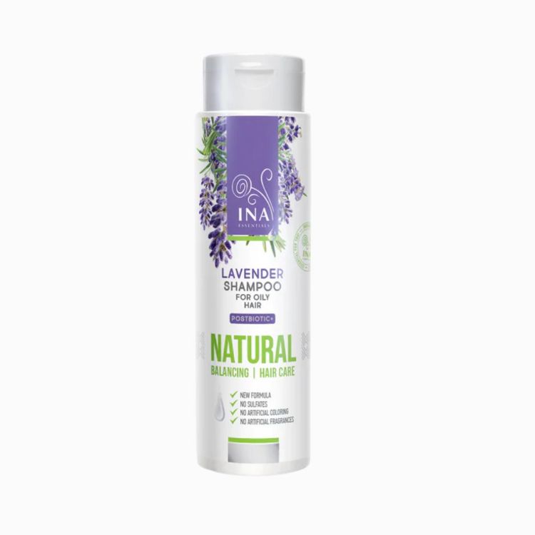 Kép INA Essentials természetes levendulás sampon korpásodásra és érzékeny fejbőrre – 200 ml