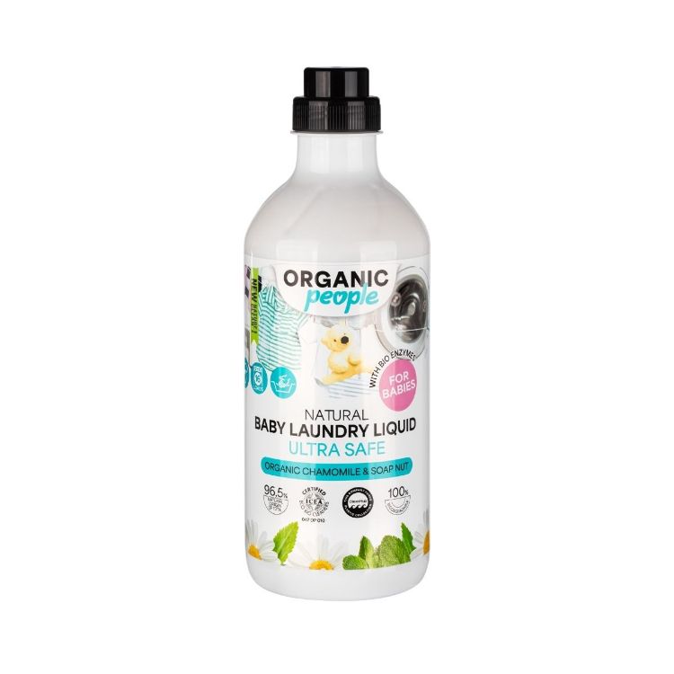 Kép Organic People természetes mosógél gyermekruhákhoz – 1000 ml