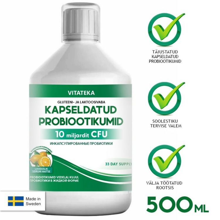 Kép Természetes citromízű probiotikumok - 500 ml - Vitateka