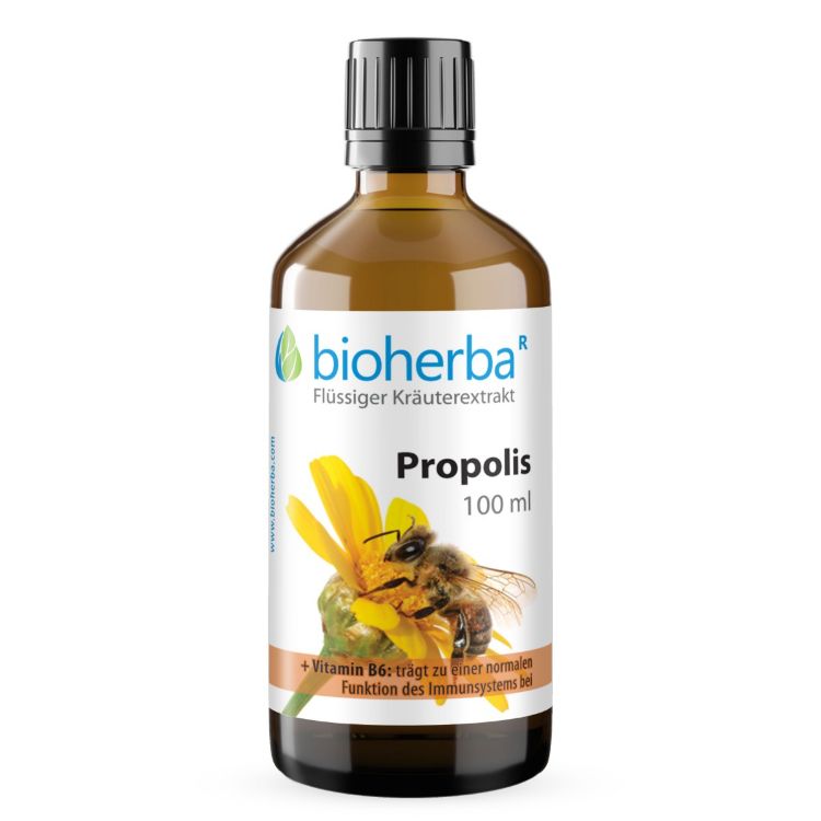 Kép Bioherba Propolisz cseppek – tinktúra – 100 ml
