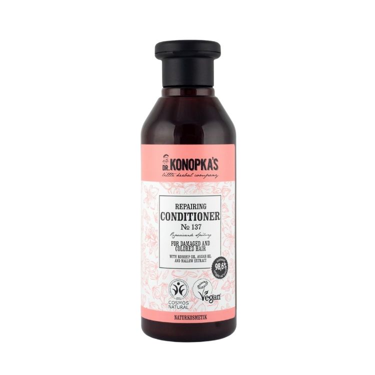 Kép Dr. Konopka's №137 regeneráló kondicionáló sérült és festett hajra – 280 ml